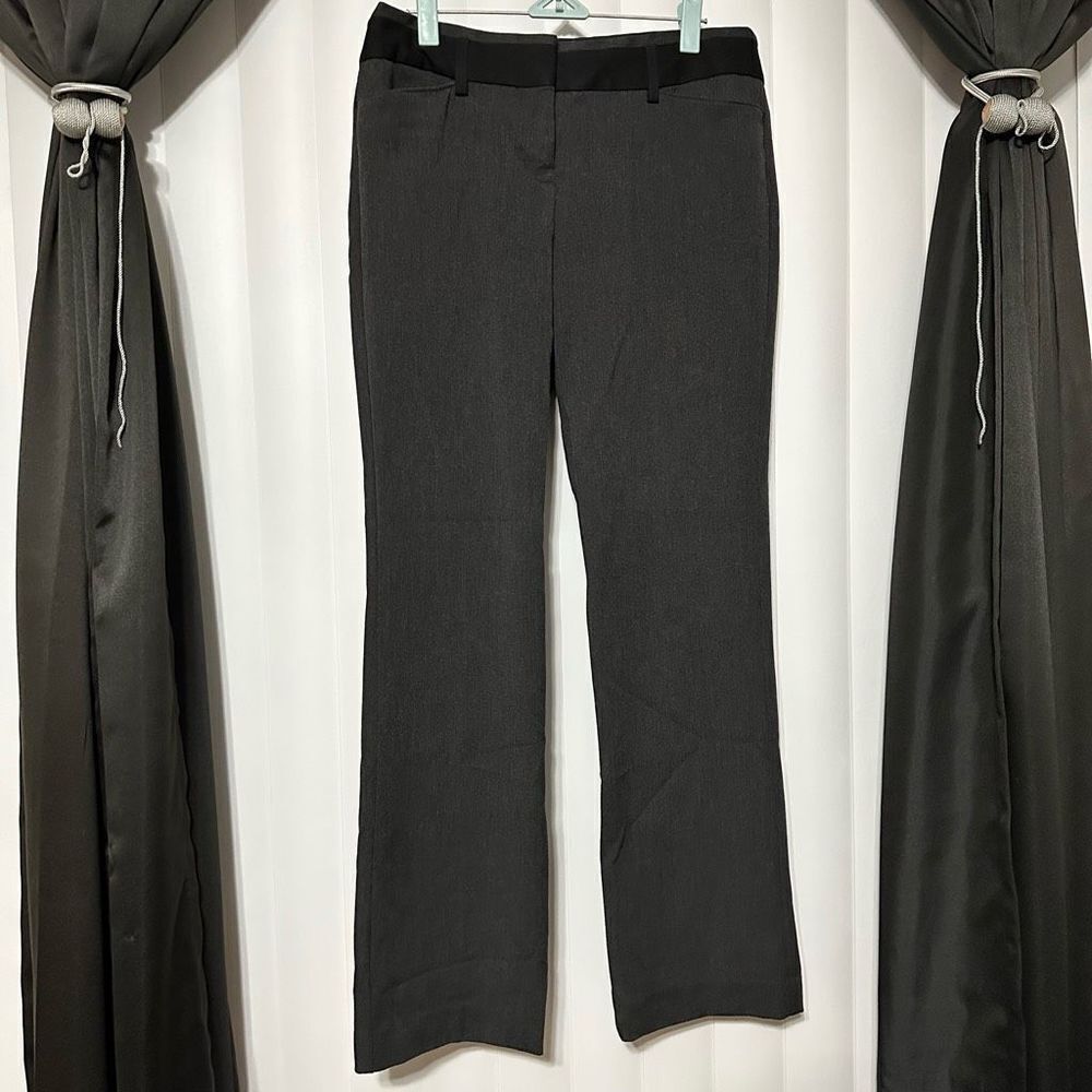 Express Editor charcoal/black dress pants